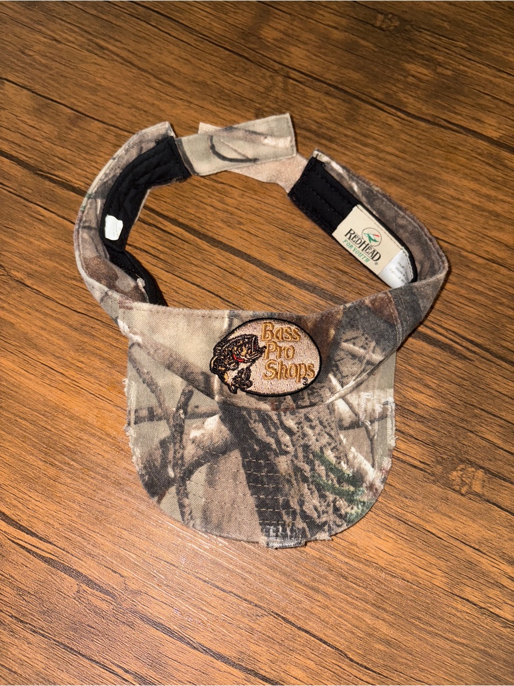 Bass Pro Shops Kids Camo Visor - Brown, Tan, Green